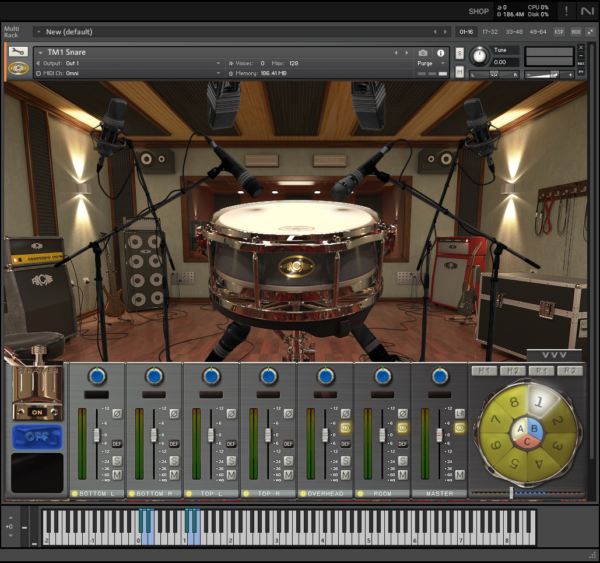 TM1 Snare Drum - Kontakt 7.6+ Instrument & Library